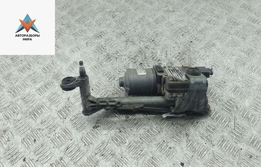 Механизм стеклоочистителя переднего (трапеция дворников) Volkswagen Touran 1 поколение 2003, 1.6 л., бензин, МКПП, синий, минивэн - фото №1