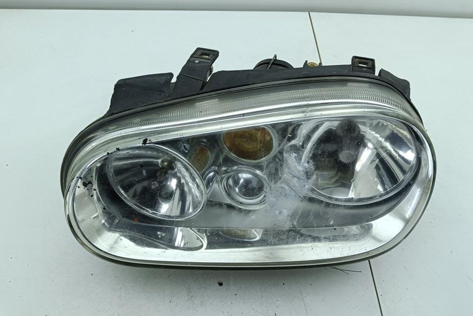 фара левая Volkswagen Golf-4 2001, 1.6 л., бензин, МКПП, чёрный, хетчбэк 5 дв., 1J1941015B