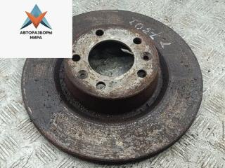 диск тормозной задний Fiat Scudo 2 поколение 2007, 2.0 л., дизель, МКПП, серый, минивэн