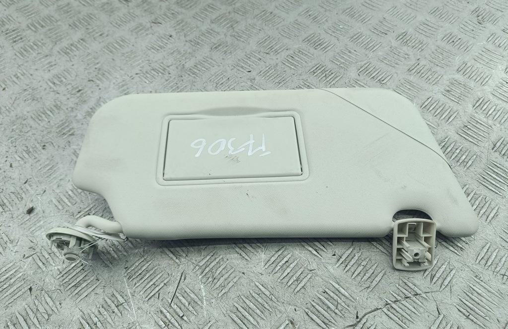 козырек солнцезащитный Ford Focus III 2014, 1.0 л., бензин, МКПП, серый, универсал, BM51-A04101-AC3AM