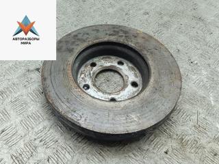 диск тормозной передний Ford Focus 2 поколение [рестайлинг] 2007, 1.6 л., дизель, МКПП, синий, хетчбэк 3 дв.