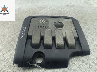 декоративная крышка двигателя Volkswagen Touran 1 поколение 2005, 2.0 л., дизель, МКПП, чёрный, минивэн