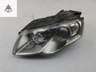фара левая Volkswagen Passat B6 2008, 2.0 л., дизель, МКПП, чёрный, универсал, 3C0941751G