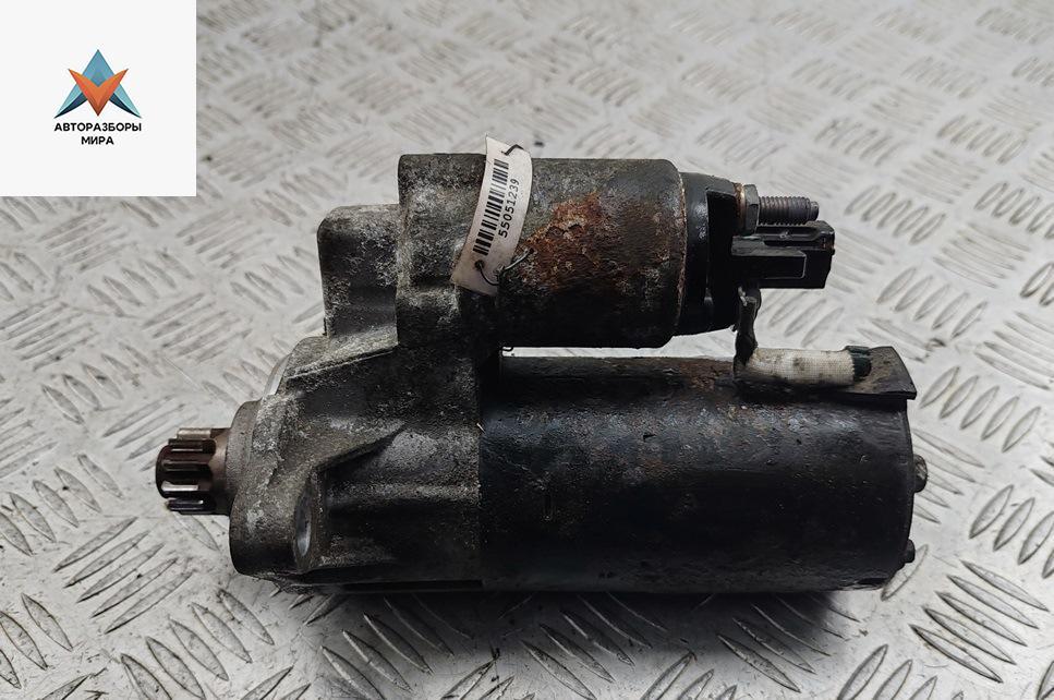 стартер Volkswagen Passat B6 2008, 2.0 л., дизель, АКПП, чёрный, универсал - фото №1