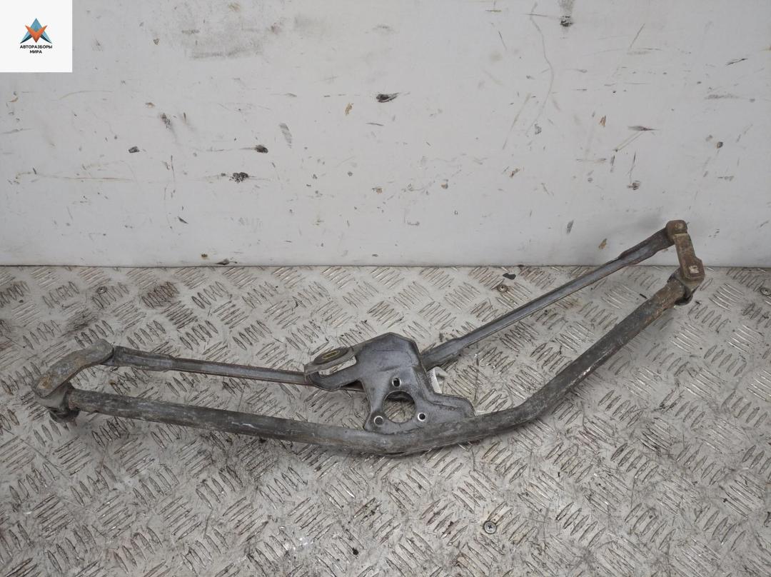 Механизм стеклоочистителя переднего (трапеция дворников) Volkswagen Transporter T4 1992, 2.4 л., дизель, МКПП, серый, микроавтобус - фото №1