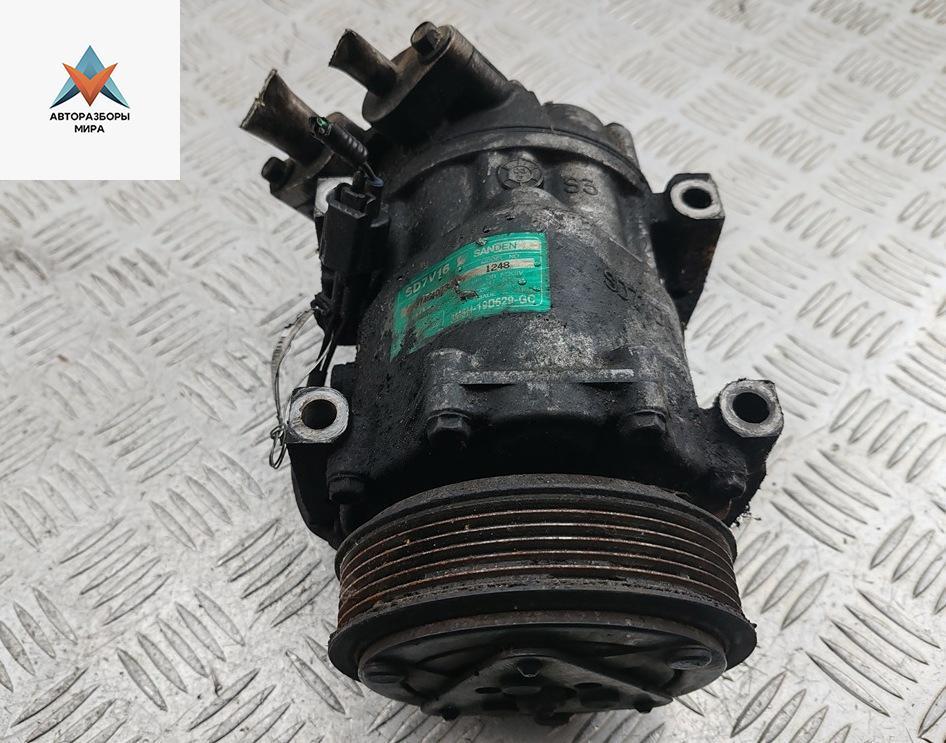 компрессор кондиционера Ford C-Max 1 поколение 2003, 1.6 л., дизель, 3M5H19D629GC - фото №1