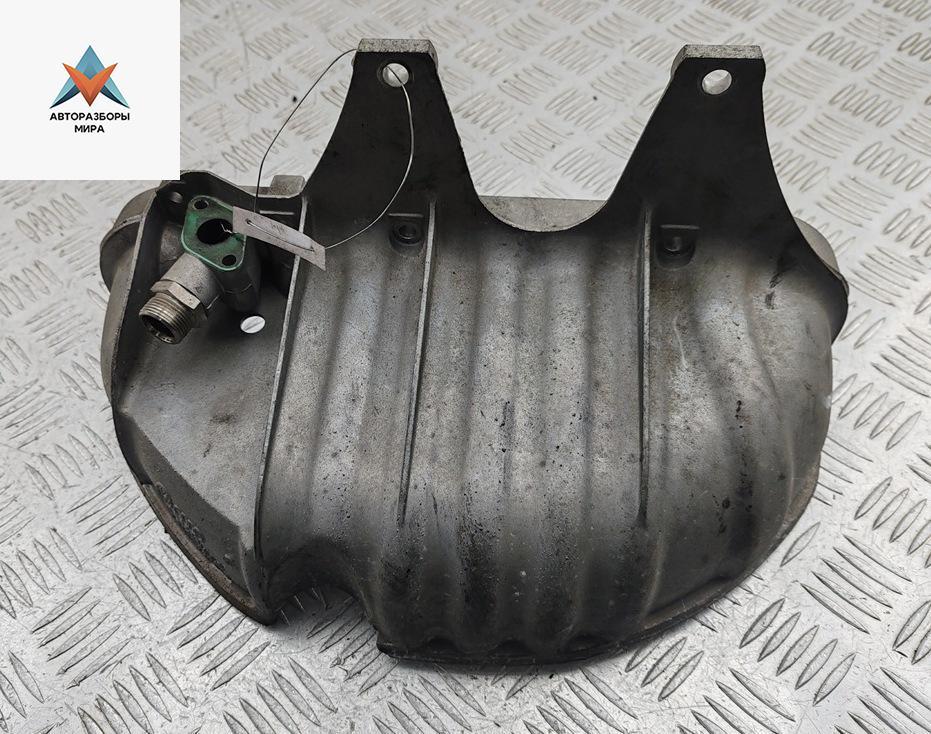 тепловой экран глушителя Volkswagen Bora 1 поколение 2000, 2.0 л., бензин, МКПП, синий, седан, 06A133228B - фото №1