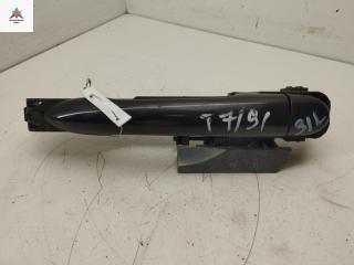 ручка наружная задняя левая Nissan Primera P12 2006, 1.8 л., бензин, МКПП, чёрный, универсал, 80610AV600