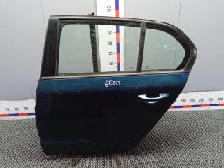 дверь задняя левая Skoda Superb 2 поколение [рестайлинг] 2013, 1.6 л., дизель, МКПП, хетчбэк 5 дв.