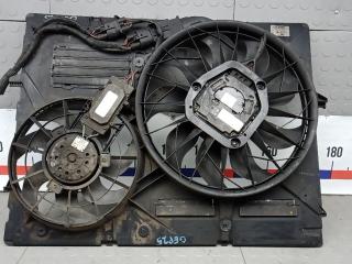 вентилятор радиатора Volkswagen Touareg 1 поколение 2005, 3.0 л., дизель, АКПП, внедорожник 5 дв.