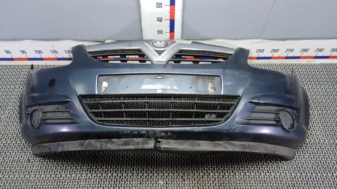 бампер передний Opel Corsa D 2008, 1.3 л., дизель, МКПП, хетчбэк 5 дв. - фото №1