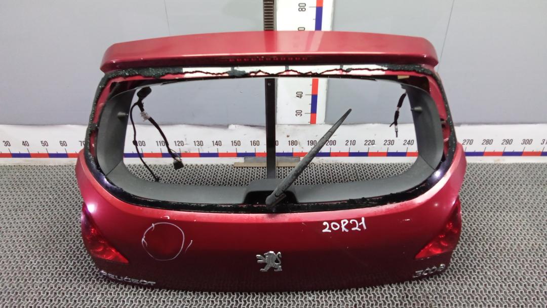 крышка багажника Peugeot 3008 1 поколение 2010, 1.6 л., дизель, МКПП, хетчбэк 5 дв. - фото №1