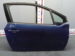 дверь передняя правая Peugeot 208 1 поколение 2012, 1.6 л., дизель, МКПП, хетчбэк 5 дв.