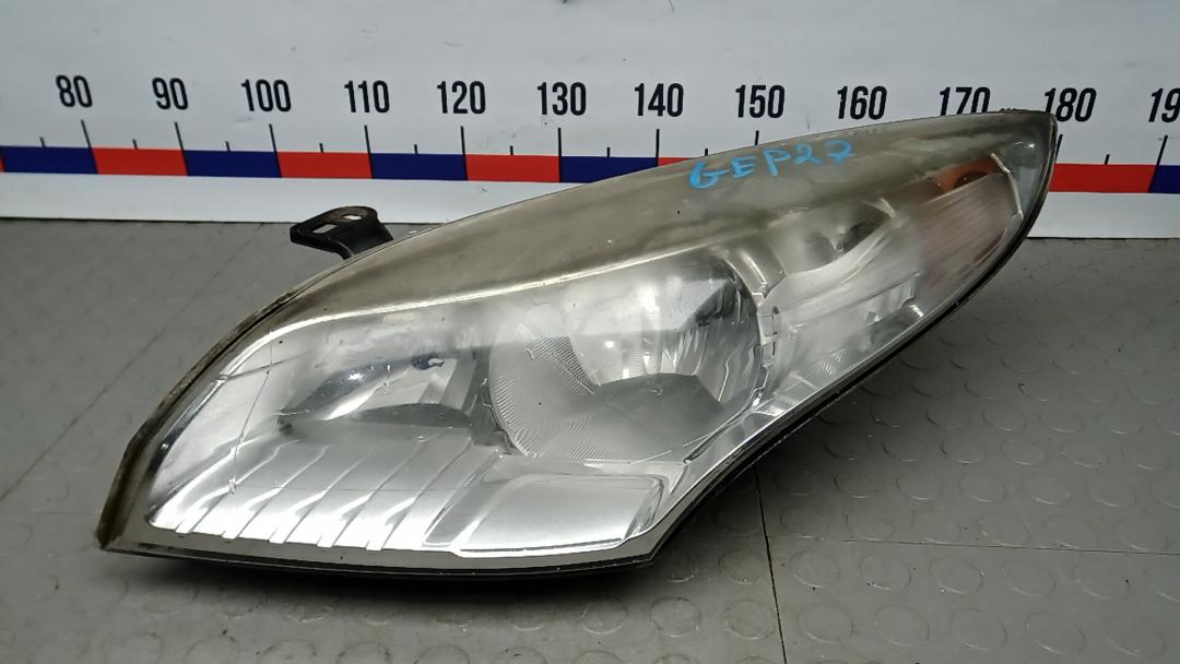 фара левая Renault Megane 3 поколение 2009, 1.5 л., дизель, МКПП, хетчбэк 5 дв. - фото №1