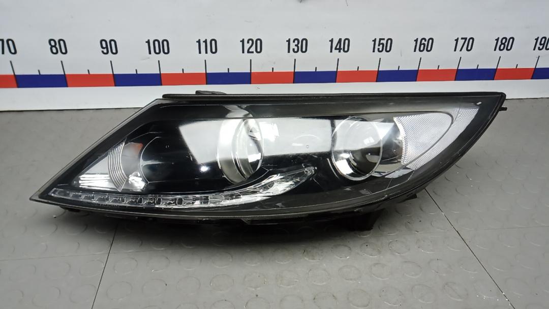 фара левая Kia Sportage 3 поколение 2013, 1.7 л., дизель, МКПП, внедорожник 5 дв., 921013U270 - фото №1