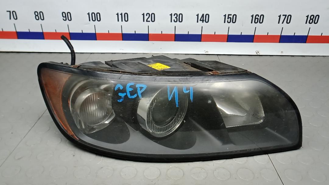 фара правая Volvo S40 2 поколение 2005, 2.0 л., дизель, МКПП, седан - фото №1