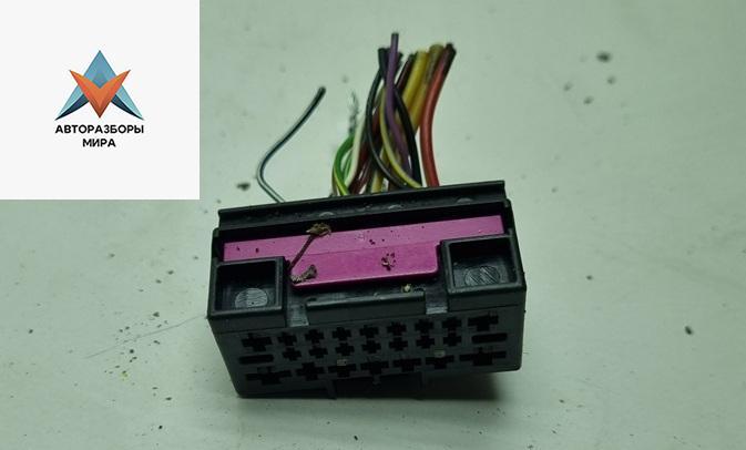 разъем (фишка) проводки Volkswagen Phaeton 1 поколение 2003, 3.2 л., бензин, АКПП, чёрный, седан, 6Q0972923 - фото №1