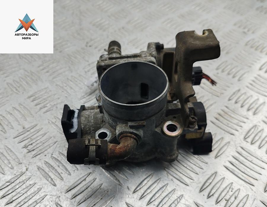 заслонка дроссельная Suzuki Ignis 2 поколение (MH) 2004, 1.3 л., бензин, МКПП, синий, хетчбэк 5 дв. - фото №1