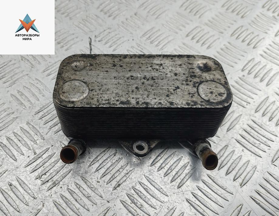 теплообменник масляного фильтра Opel Zafira 1 поколение (A) 1999, 2.0 л., дизель, МКПП, красный, минивэн, 5989070121 - фото №1