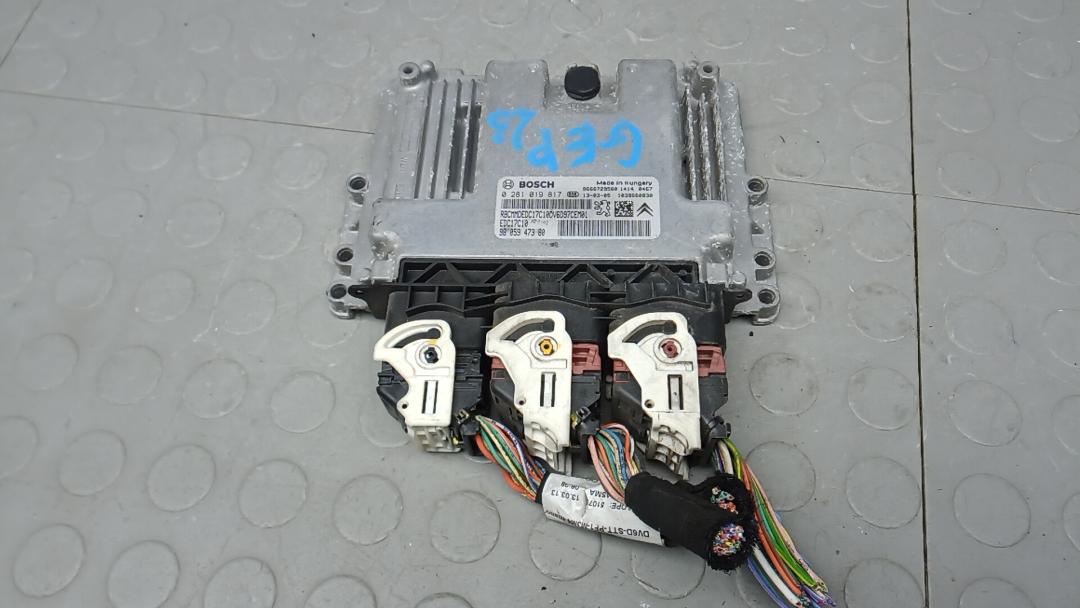ЭБУ Peugeot 208 1 поколение 2012, 1.6 л., дизель, МКПП, хетчбэк 5 дв., 0281019817, 9805947380 - фото №1