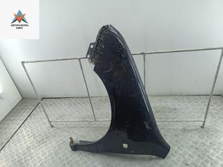 крыло переднее левое Skoda Fabia 1 поколение (6Y) [рестайлинг] 2006, 1.2 л., бензин, МКПП, чёрный, универсал