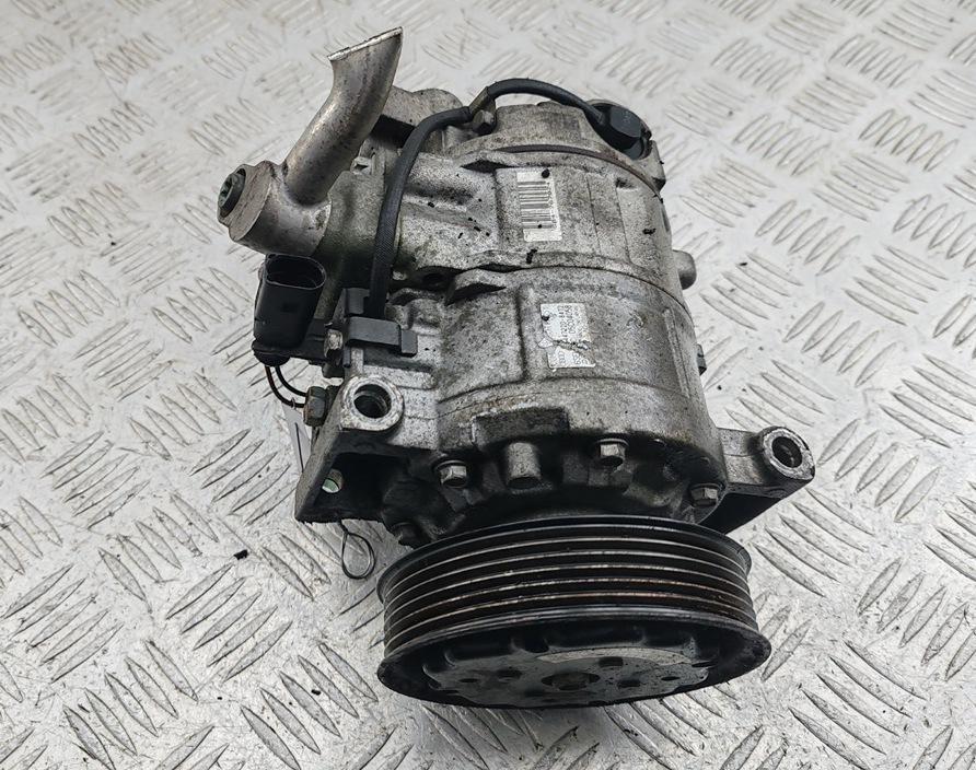 компрессор кондиционера Audi A4 B6 2001, 1.8 л., Ti, бензин