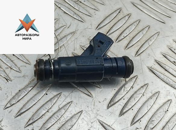 форсунка Audi A4 B6 2001, 1.8 л., Ti, бензин, МКПП, чёрный, седан, 06B133551M, 0280156065 - фото №1