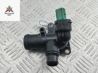 фланец (тройник) системы охлаждения Audi A4 B6 2001, 1.8 л., Ti, бензин, МКПП, чёрный, седан