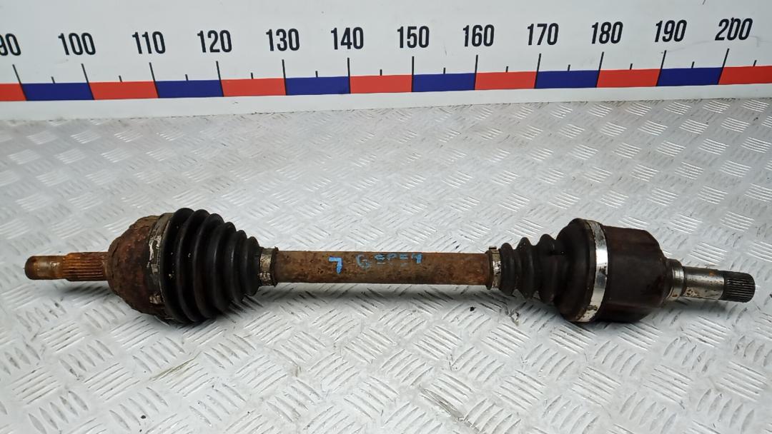 полуось передняя левая (приводной вал, ШРУС) Citroen C5 2 поколение 2012, 2.0 л., дизель, МКПП, универсал - фото №1