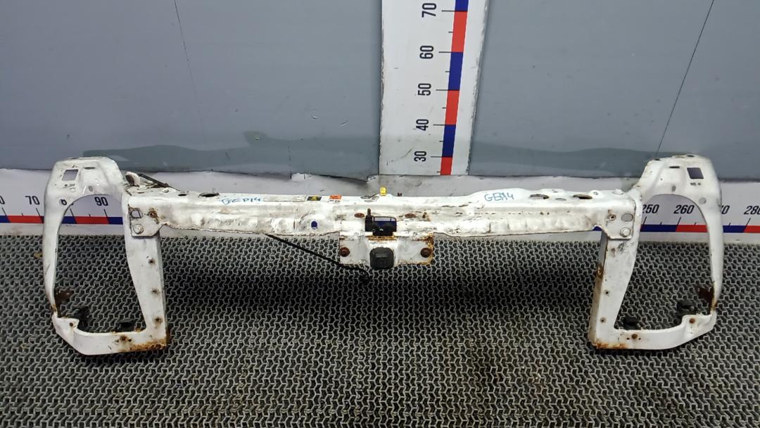 Передняя панель крепления облицовки (телевизор) Ford Transit 7 поколение 2008, 2.4 л., дизель, МКПП, микроавтобус - фото №1