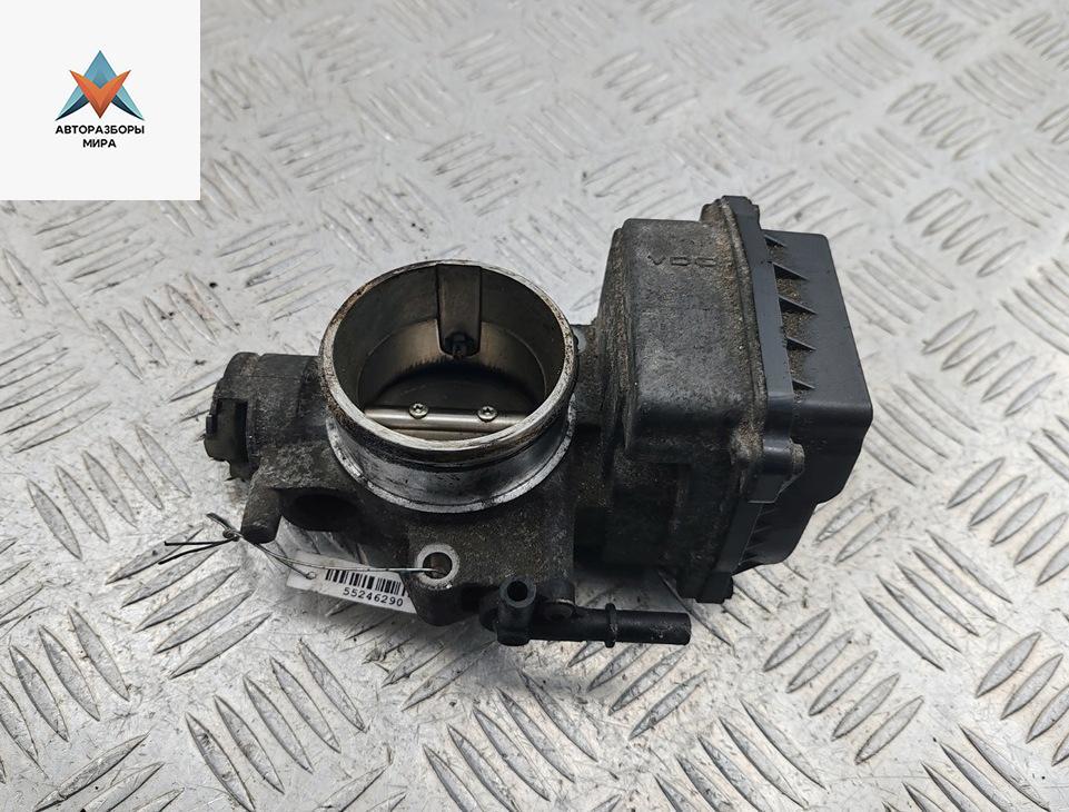 заслонка дроссельная Peugeot 307 1 поколение 2004, 2.0 л., бензин, МКПП, чёрный, универсал, 9652682880 - фото №1