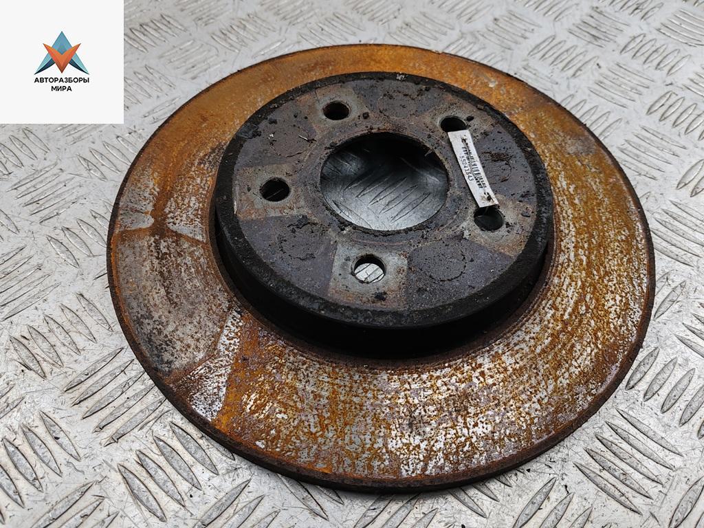 диск тормозной задний Ford Mondeo 3 поколение 2002, 3.0 л., бензин, МКПП, синий, универсал - фото №1