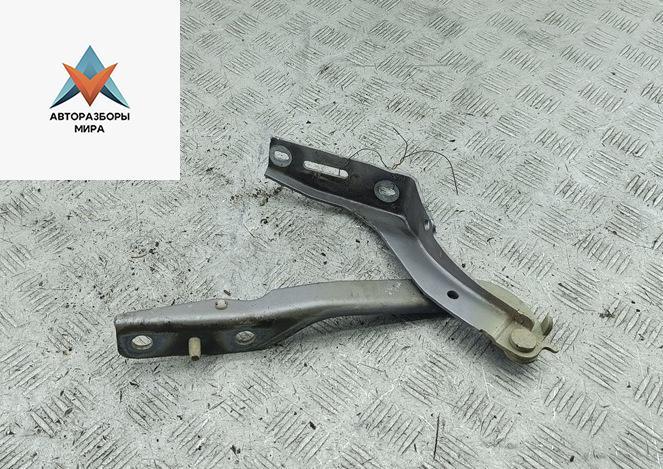 петля капота правая Peugeot 307 1 поколение 2003, серый, хетчбэк 3 дв., 9636473480 - фото №1