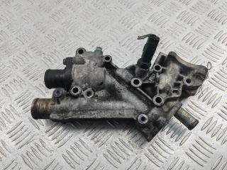 корпус термостата Peugeot 307 2004, 2.0 л., бензин, МКПП, чёрный, универсал, 9635696080