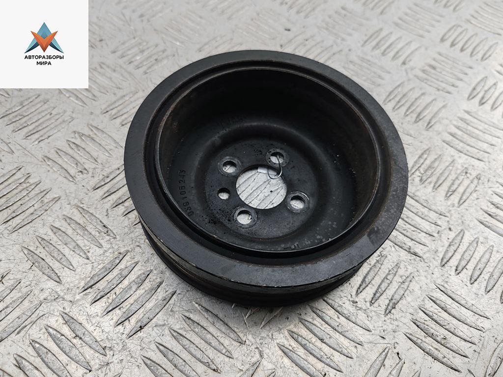 шкив коленвала Volkswagen Caddy 3 поколение 2005, 2.0 л., дизель, МКПП, белый, фургон, 03G105243 - фото №1