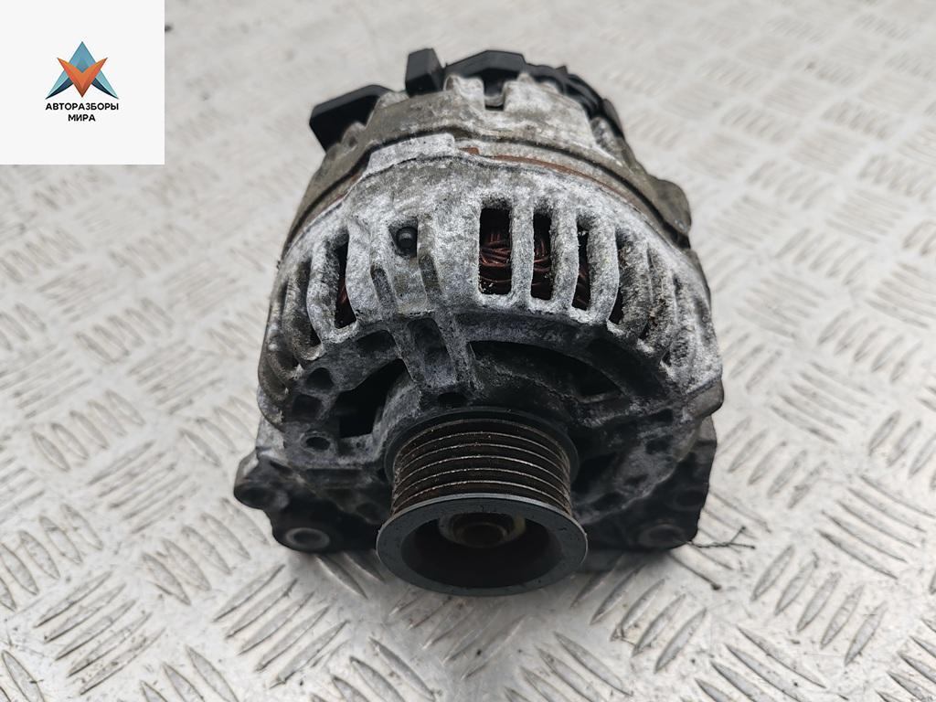 генератор Skoda Fabia 2 поколение (5J) 2008, 1.6 л., бензин, МКПП, серый, хетчбэк 5 дв., 03C903023D - фото №1