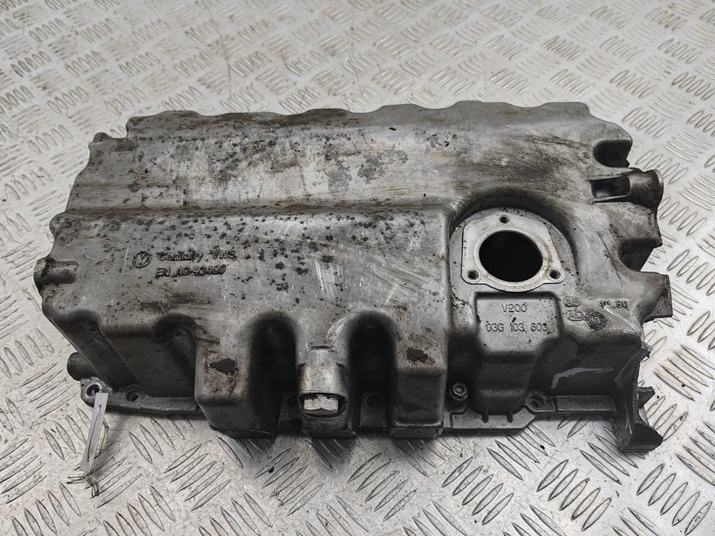 масляный поддон Volkswagen Passat B7 2013, 2.0 л., дизель, МКПП, чёрный, универсал, 03G103603
