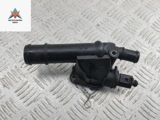 фланец (тройник) системы охлаждения Volkswagen Passat B6 2007, 2.0 л., дизель, МКПП, коричневый, универсал, 03G121132B