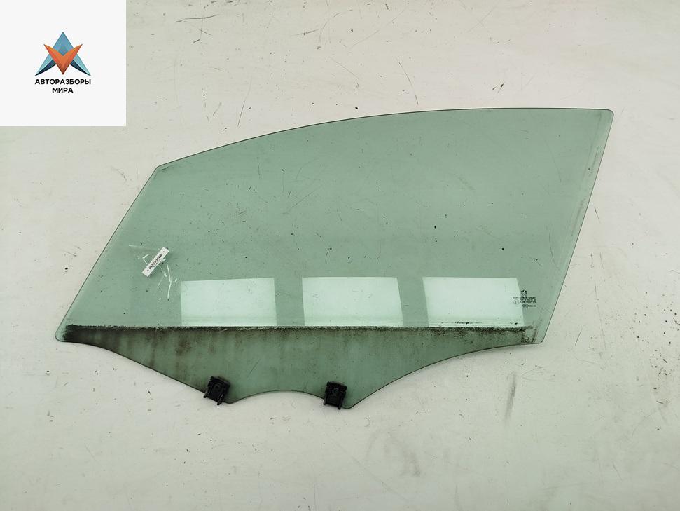 стекло двери передней левой Peugeot 508 1 поколение 2011, 2.0 л., дизель, МКПП, чёрный, универсал, 43R000929 - фото №1