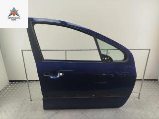 дверь сдвижная Peugeot 307 1 поколение 2003, синий, универсал