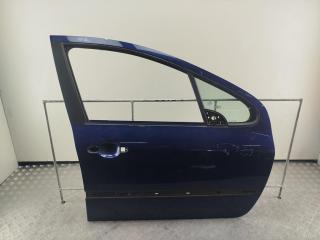 дверь сдвижная Peugeot 307 1 поколение 2003, синий, универсал