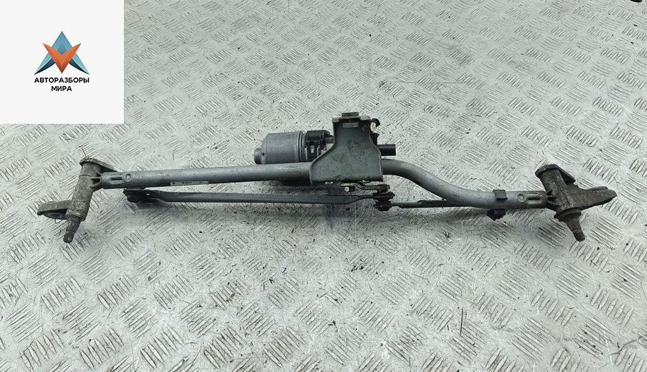 Механизм стеклоочистителя переднего (трапеция дворников) Audi A4 B7 2006, 2.0 л., бензин, АКПП, серый, универсал, 8E1955023E - фото №1