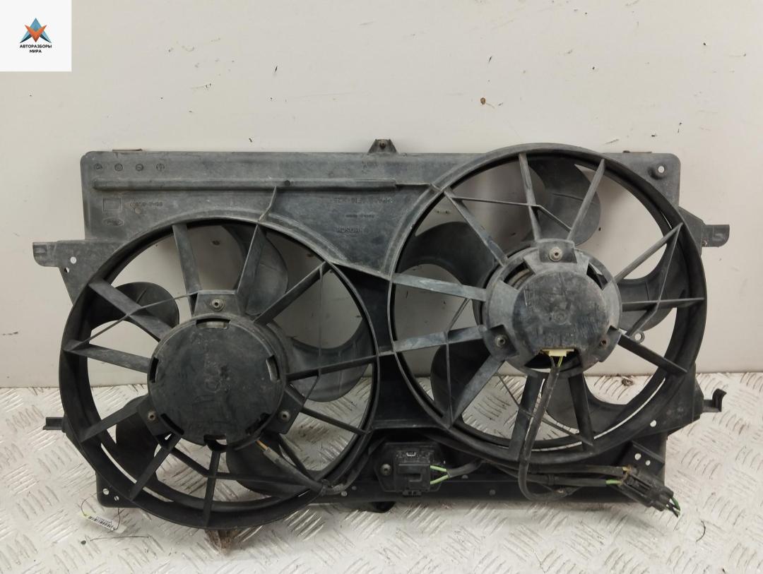 вентилятор радиатора Ford Focus 1 поколение 1999, 1.6 л., i, бензин, МКПП, серый, хетчбэк 5 дв., 98AB8C607DL - фото №1