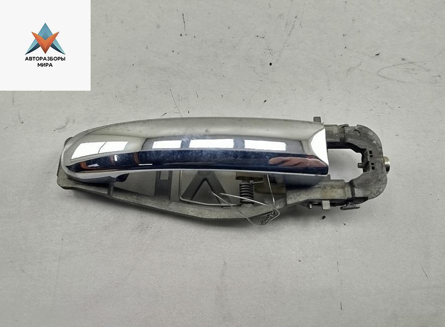 ручка наружная задняя правая Volkswagen Touran 1 поколение 2003, 1.6 л., бензин, МКПП, синий, минивэн, 1T0837886 - фото №1