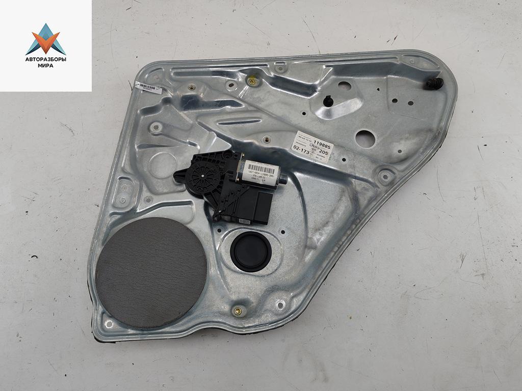 стеклоподъемник электрический задний правый Volkswagen Passat B5 1999, 1.9 л., дизель, МКПП, серый, универсал, 3B9839752AD - фото №1