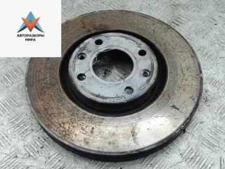 диск тормозной передний Peugeot 308 T7 [рестайлинг] 2011, 1.4 л., бензин, МКПП, серый, универсал, ATE