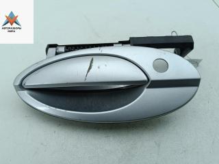 ручка наружная передняя левая Citroen C5 1 поколение [рестайлинг] 2005, 2.0 л., дизель, МКПП, серый, хетчбэк 5 дв., 9634766077