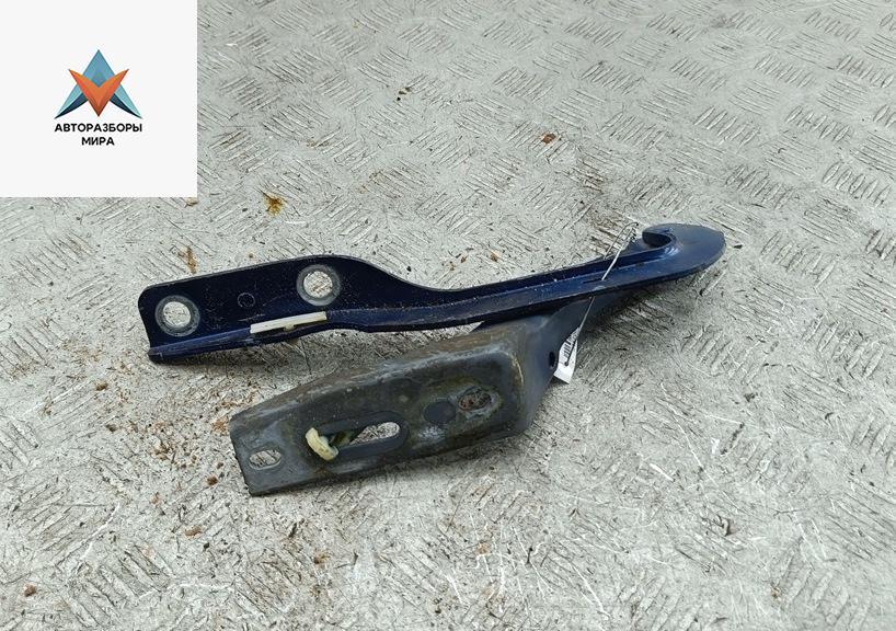 петля капота правая Peugeot 307 1 поколение 2001, синий, хетчбэк 5 дв., 9636473480 - фото №1