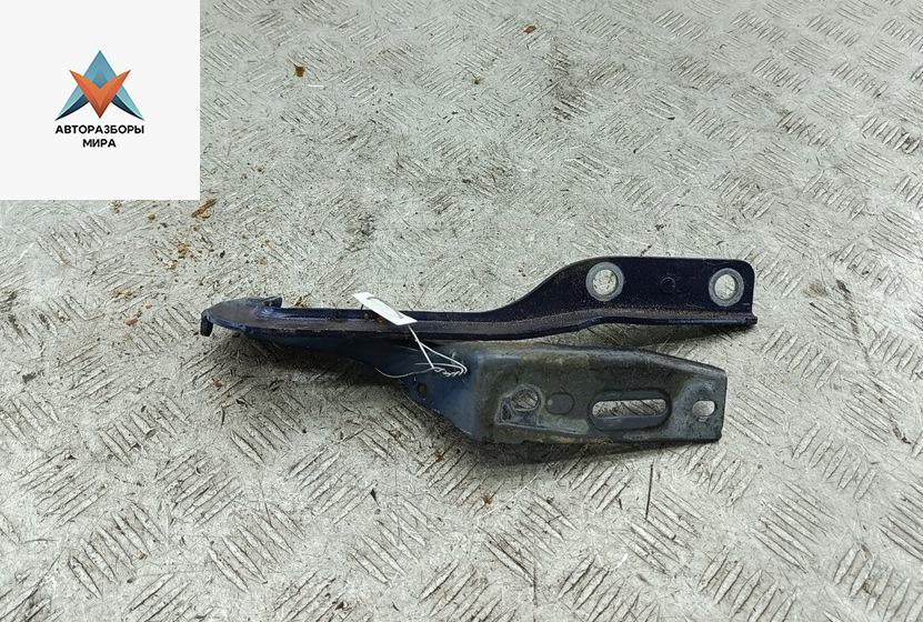 петля капота левая Peugeot 307 1 поколение 2001, синий, хетчбэк 5 дв., 9636473580 - фото №1