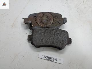 Колодки тормозные задние Opel Meriva 1 поколение (A) 2005, 1.6 л., бензин, МКПП, серый, минивэн